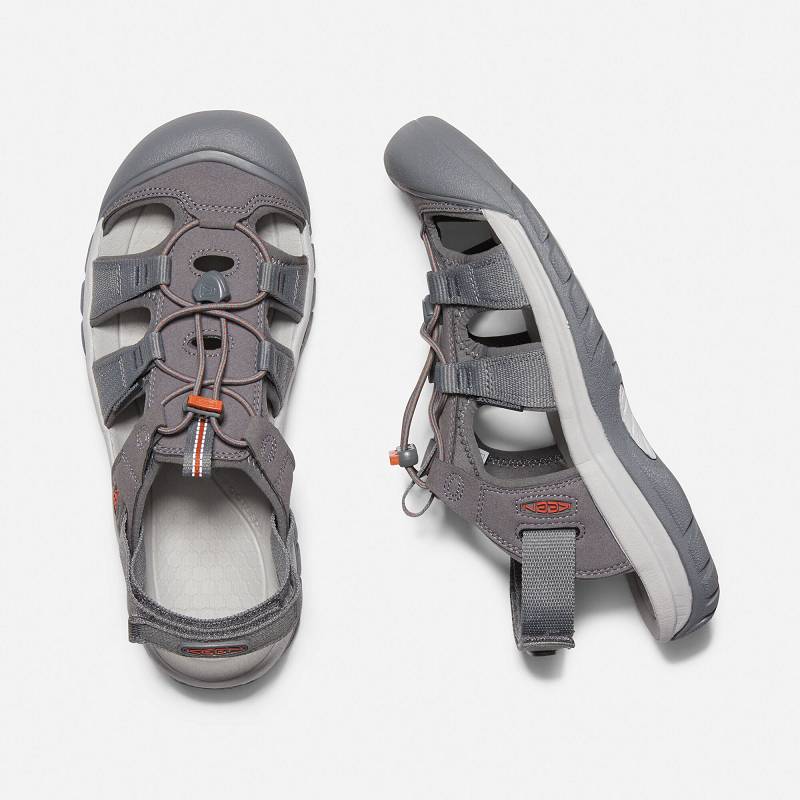 Keen Rapids H2 Trekkingsandalen Herren DE-12746 Steel Grey/Vapor - Keen Herrenschuhe Grau